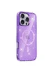 Чехол TPU Eclipse Sparkle (MagFit) для Apple iPhone 16 Pro Max (6.9") Purple