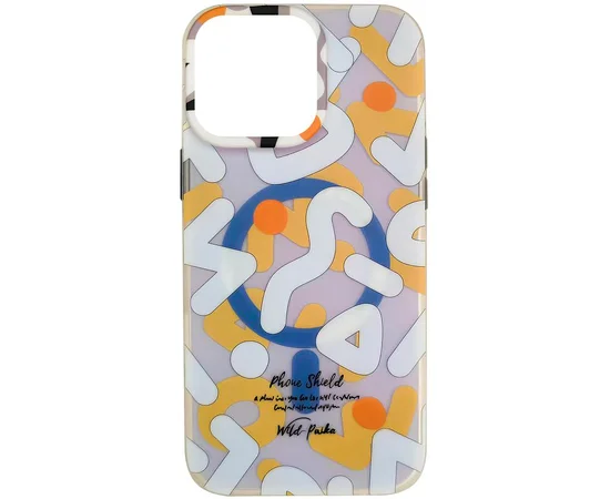 TPU чехол Pastel Chaos with MagSafe для Apple iPhone 16 Pro Max (6.9") White