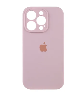 Чохол Silicone Case Full Camera Protective (AA) Apple iPhone 16 Pro Max (6.9") Рожевий / Chalk Pink