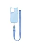 Чохол TPU GETMAN Cat with straps для Apple iPhone 16 Pro Max (6.9") Blue