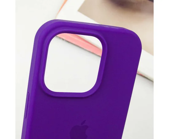 Чехол Silicone Case Full Protective (AA) для Apple iPhone 16 Pro Max (6.9") Фиолетовый / Ultra Violet