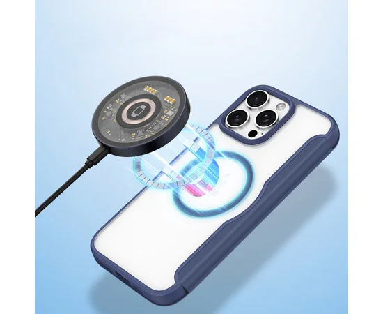 Чехол-книжка Dux Ducis Skin X Pro with MagSafe для Apple iPhone 16 Pro Max (6.9") Blue