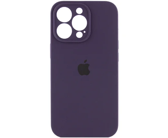 Чехол Silicone Case Full Camera Protective (AA) для Apple iPhone 16 Pro Max (6.9") Фиолетовый / Elderberry