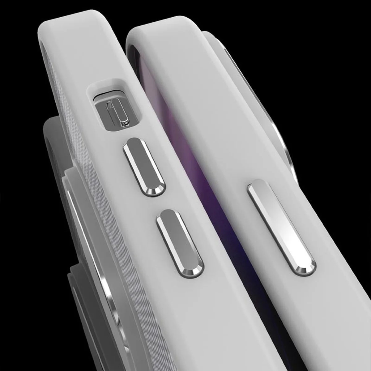 Чехол TPU+PC Carbon with MagSafe для Apple iPhone 16 Pro Max (6.9") Grey