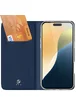 Чохол-книжка Dux Ducis з кишенею для візиток Apple iPhone 16 Pro Max (6.9") Синій