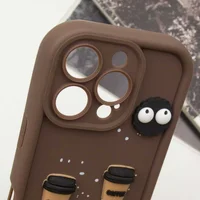 Чохол TPU Toys Case для Apple iPhone 16 Pro Max (6.9") Brown / Always Happy