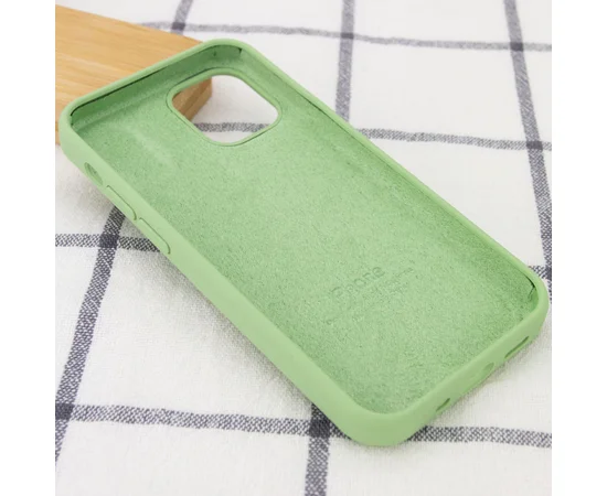 Чохол Silicone Case Full Protective (AA) для Apple iPhone 16 Pro Max (6.9") М'ятний / Mint