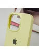 Чехол Silicone Case Full Protective (AA) для Apple iPhone 16 Pro Max (6.9") Желтый / Mellow Yellow