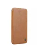 Кожаный чехол-книжка Nillkin Qin Prop для Apple iPhone 16 Pro Max (6.9") Brown