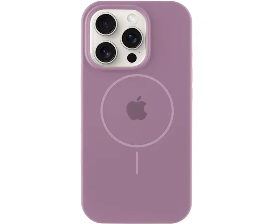 Чехол Silicone Case Full Protective (AA) with MagSafe для Apple iPhone 16 Pro Max (6.9") Лиловый / Lilac Pride