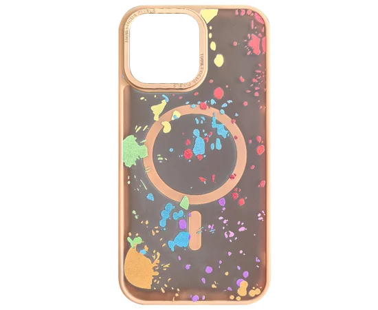 Чехол TPU+PC Flush with MagSafe для Apple iPhone 16 Pro Max (6.9") Desert gold