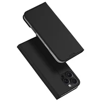Чехол-книжка Dux Ducis с карманом для визиток для Apple iPhone 16 Pro Max (6.9") Черный