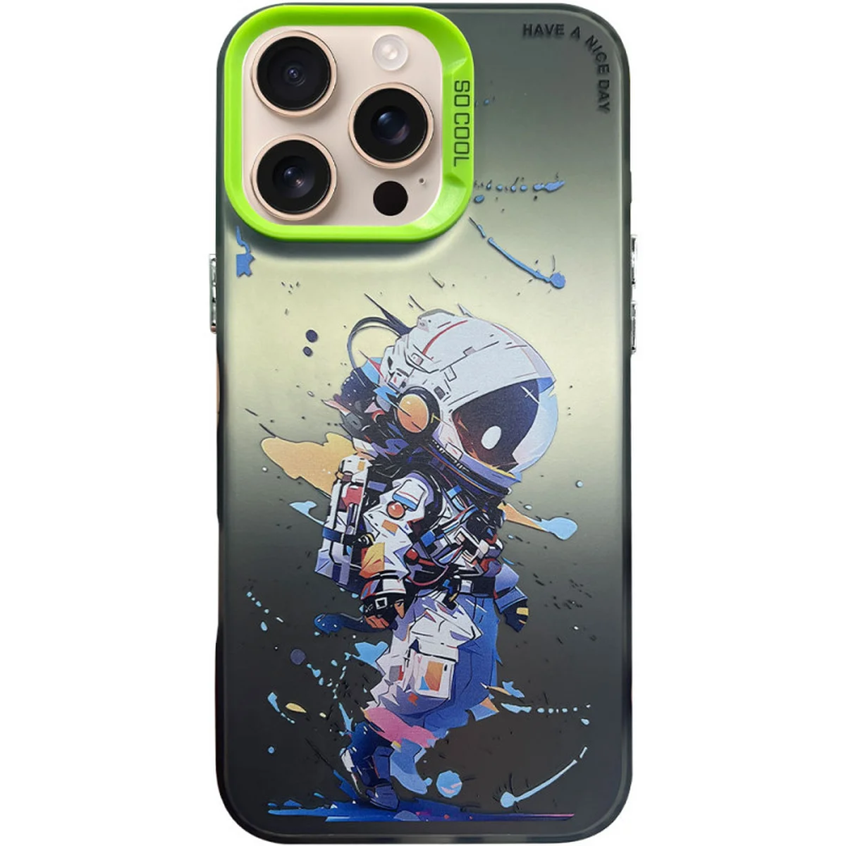 Чехол TPU+PC So Cool для Apple iPhone 16 Pro Max (6.9") Astronaut