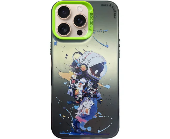 Чехол TPU+PC So Cool для Apple iPhone 16 Pro Max (6.9") Astronaut