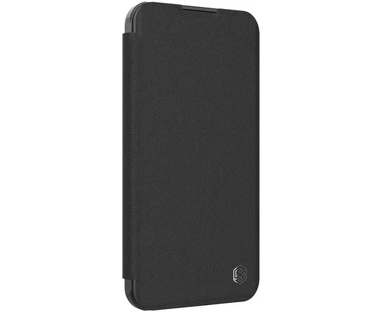Шкіряний чохол-книжка Nillkin Qin Prop Plain Camshield Apple iPhone 16 Pro Max (6.9") Classic Black