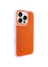 Чохол PC TechWoven Hybrid with MagSafe Apple iPhone 16 Pro Max (6.9") Pink / Orange