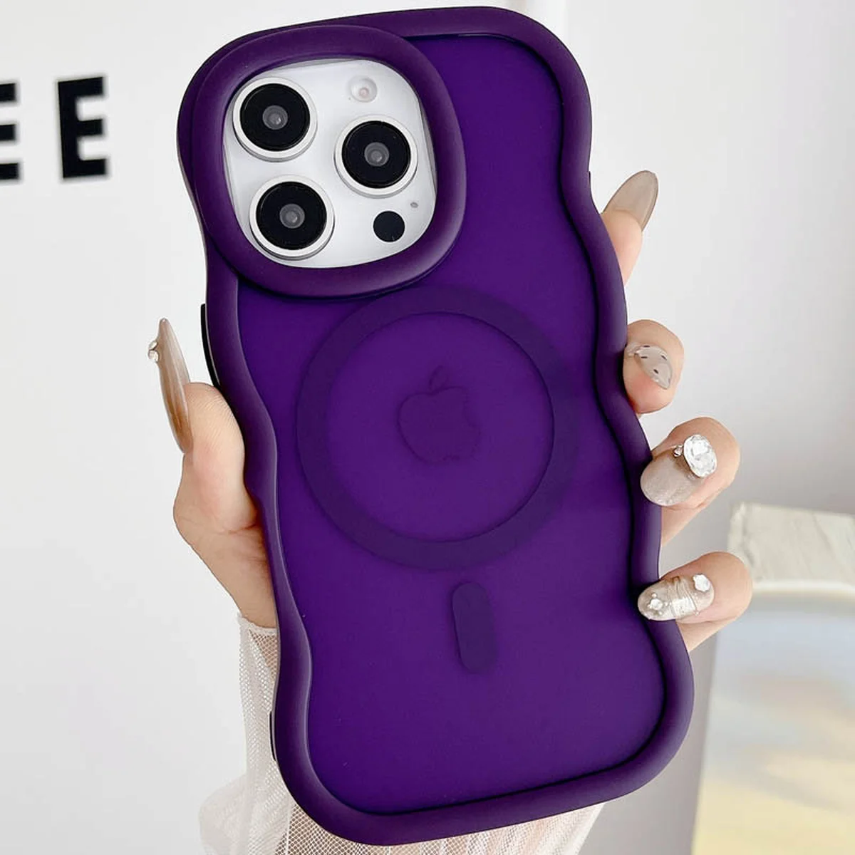 Чехол TPU+PC Undine with MagSafe для Apple iPhone 16 Pro Max (6.9") Purple