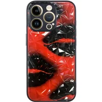 TPU+PC чехол Prisma Plushie для Apple iPhone 16 Pro Max (6.9") Kiss