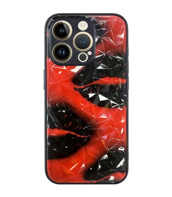 TPU+PC чехол Prisma Plushie для Apple iPhone 16 Pro Max (6.9") Kiss