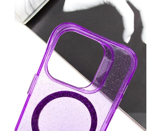 Чехол TPU Radiance with MagSafe для Apple iPhone 16 Pro Max (6.9") Purple