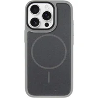 Чехол PC TechWoven Hybrid with MagSafe для Apple iPhone 16 Pro Max (6.9") Grey / Black