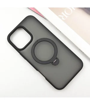 Чехол Ummi Colorful with MagSafe HQ Ring для Apple iPhone 16 Pro Max (6.9") Black