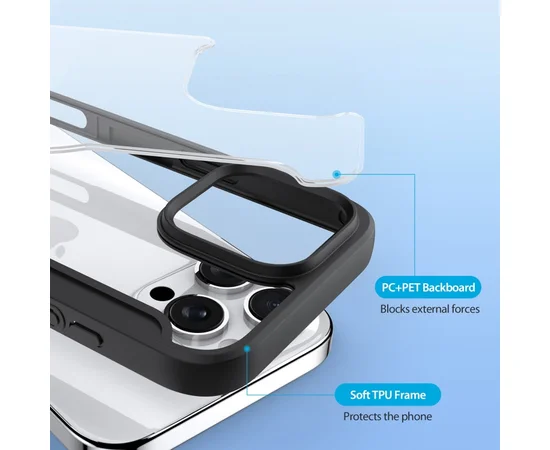 Чехол-книжка Dux Ducis Skin X Pro with MagSafe для Apple iPhone 16 Pro Max (6.9") Black