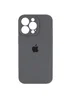 Чехол Silicone Case Full Camera Protective (AA) для Apple iPhone 16 Pro Max (6.9") Серый / Dark Gray