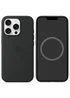 Чехол Silicone case (AAA) with Magsafe and Animation (button) для Apple iPhone 16 Pro Max (6.9") Black
