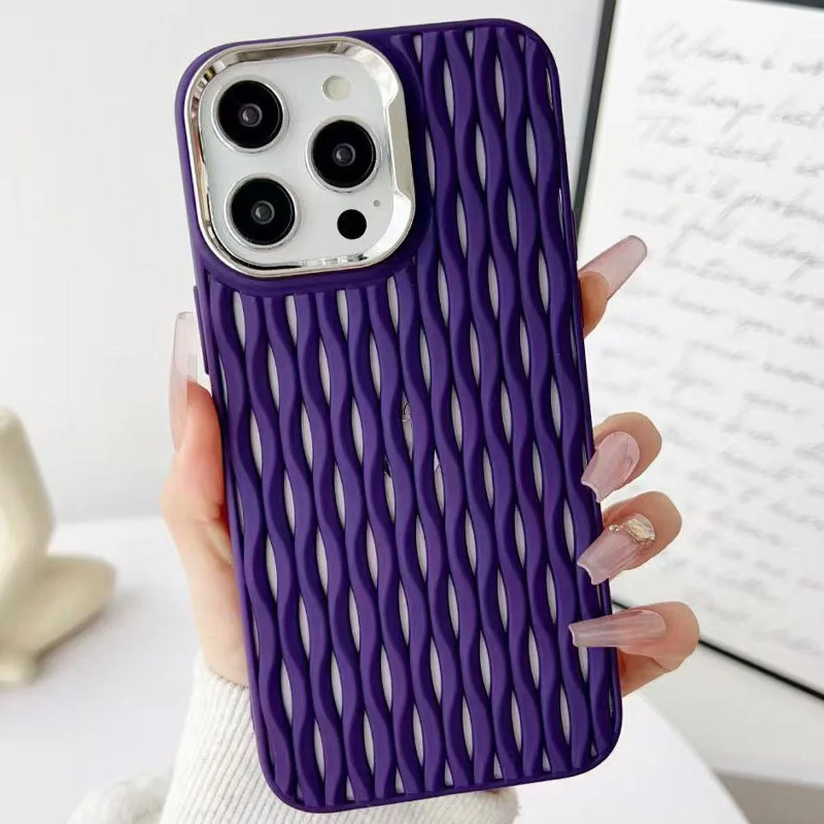 Чехол TPU Ribbio для Apple iPhone 16 Pro Max (6.9") Purple