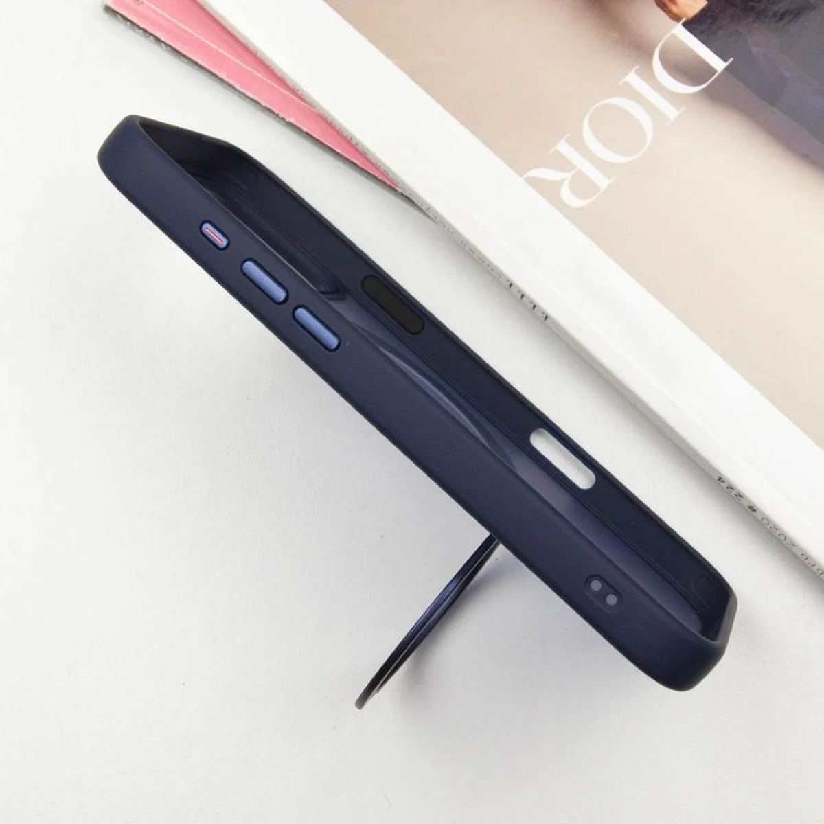 Чехол Ummi Colorful with MagSafe HQ Ring для Apple iPhone 16 Pro Max (6.9") Dark Blue