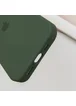Чехол Silicone Case Full Protective (AA) для Apple iPhone 16 Pro Max (6.9") Зеленый / Cyprus Green