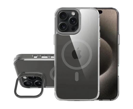 Чехол TPU Space Case Apex with MagSafe для Apple iPhone 16 Pro Max (6.9") Grey