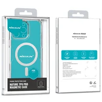 TPU чехол Nillkin Nature Pro Magnetic для Apple iPhone 16 Pro Max (6.9") Бесцветный (прозрачный)