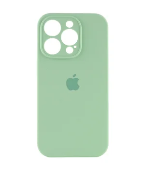 Чохол Silicone Case Full Camera Protective (AA) Apple iPhone 16 Pro Max (6.9") Зелений / Pistachio