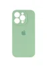 Чехол Silicone Case Full Camera Protective (AA) для Apple iPhone 16 Pro Max (6.9") Зеленый / Pistachio