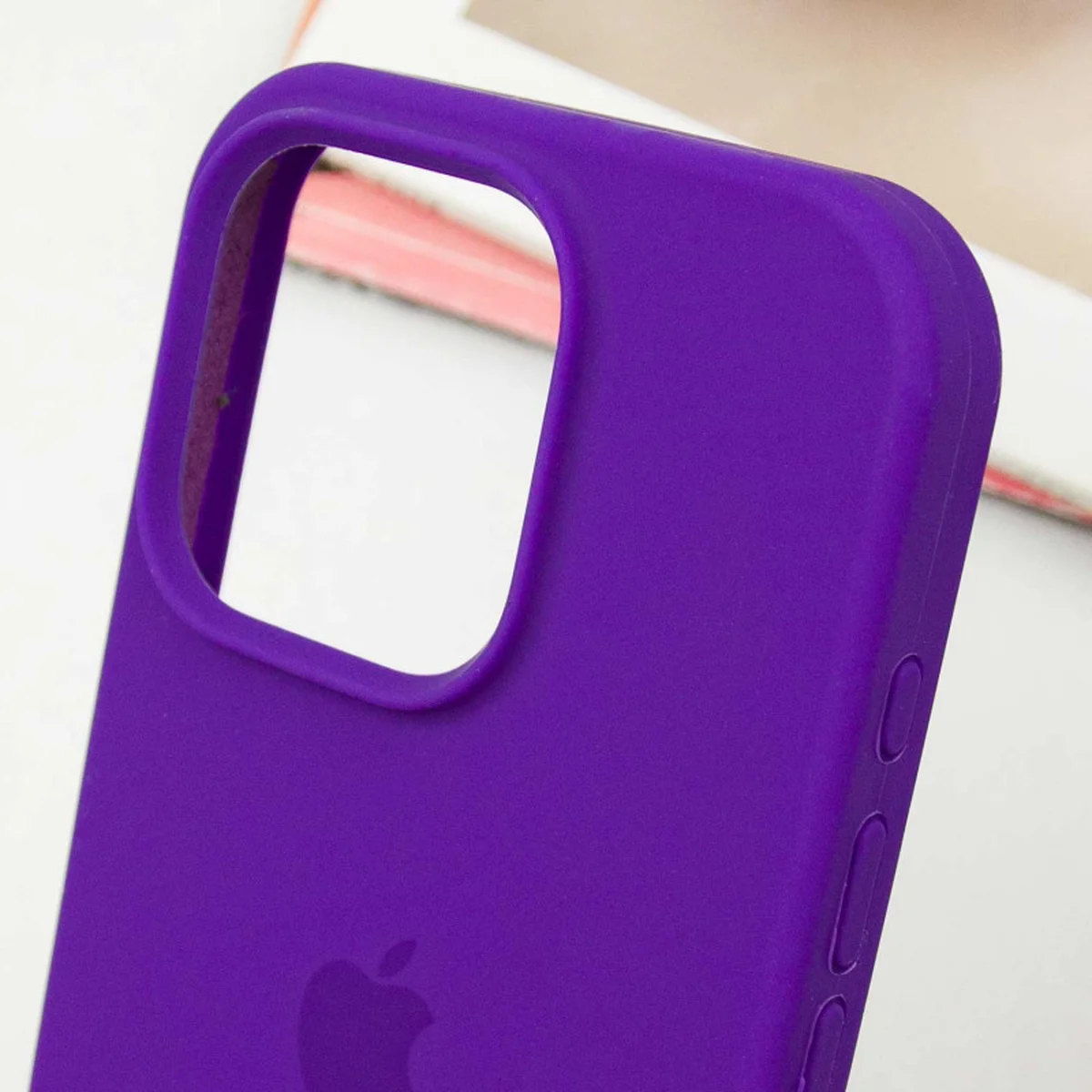 Чехол Silicone Case Full Protective (AA) для Apple iPhone 16 Pro Max (6.9") Фиолетовый / Ultra Violet