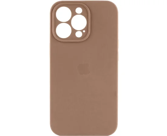 Чехол Silicone Case Full Camera Protective (AA) для Apple iPhone 16 Pro Max (6.9") Бежевый / Desert Gold