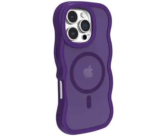 Чехол TPU+PC Undine with MagSafe для Apple iPhone 16 Pro Max (6.9") Purple