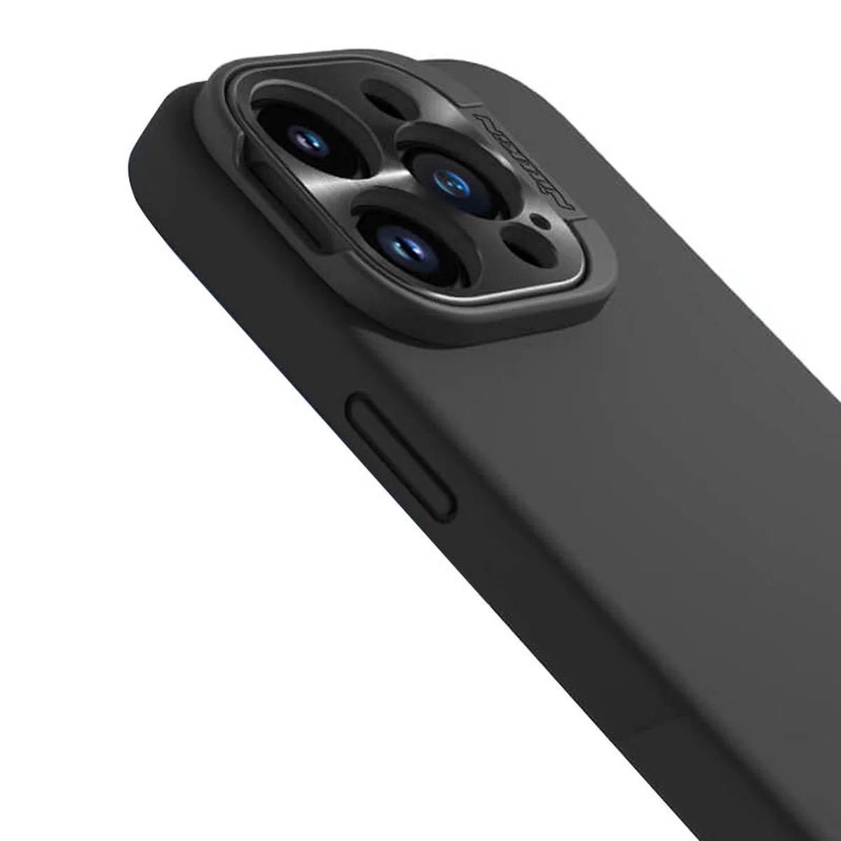 Чохол Silicone Nillkin LensWing Prop Magnetic для Apple iPhone 16 Pro Max (6.9") Чорний / Black