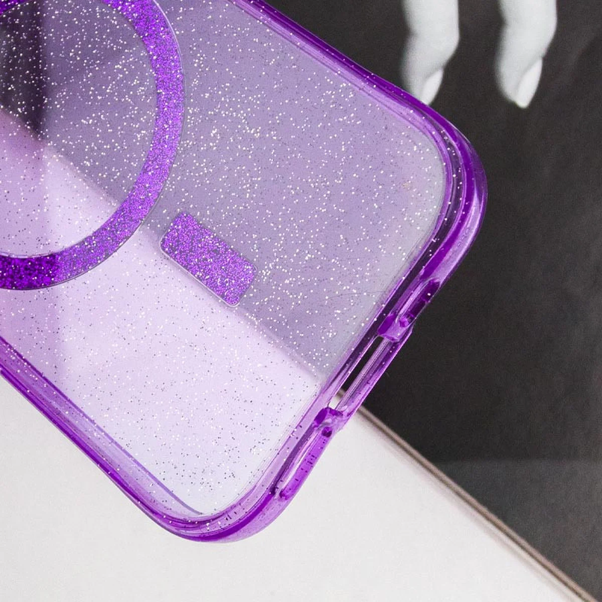 Чехол TPU Radiance with MagSafe для Apple iPhone 16 Pro Max (6.9") Purple