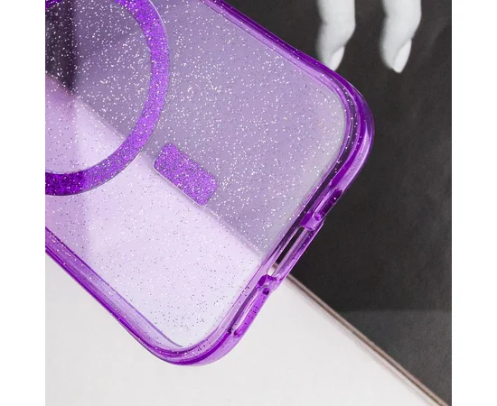 Чехол TPU Radiance with MagSafe для Apple iPhone 16 Pro Max (6.9") Purple