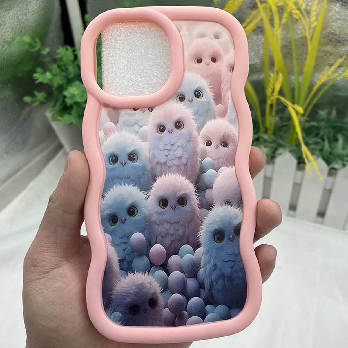 Чехол TPU Cloudy Pictures для Apple iPhone 16 Pro Max (6.9") Owls