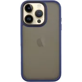 TPU+PC чехол Metal Buttons для Apple iPhone 16 Pro Max (6.9") Синий