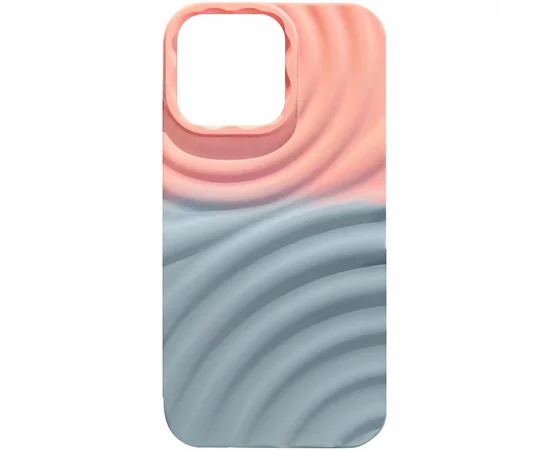Чехол TPU ColorWave для Apple iPhone 16 Pro Max (6.9") Peach / Sky