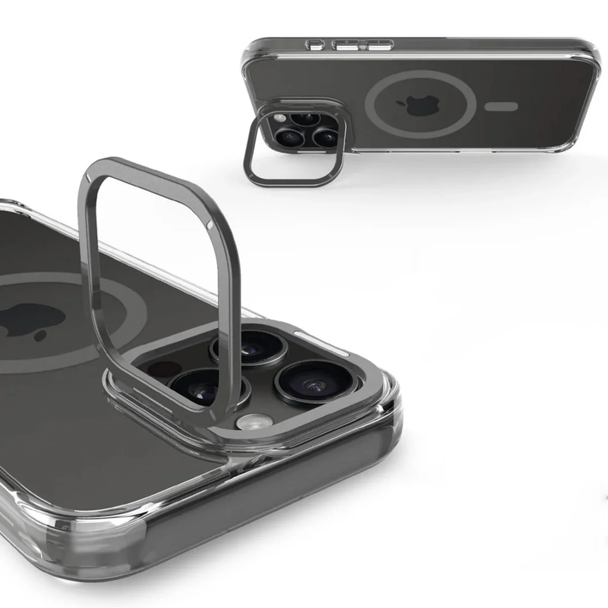 Чехол TPU Space Case Apex with MagSafe для Apple iPhone 16 Pro Max (6.9") Grey