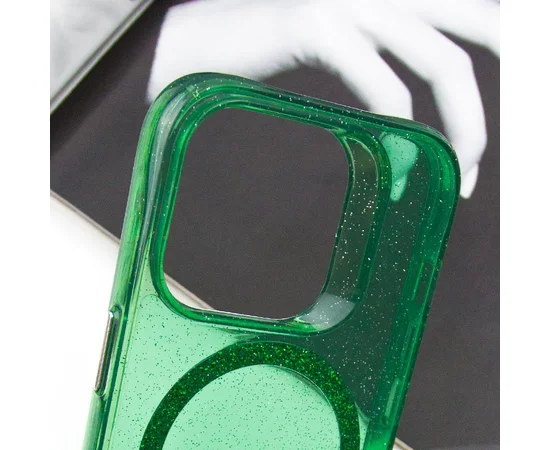 Чехол TPU Radiance with MagSafe для Apple iPhone 16 Pro Max (6.9") Green