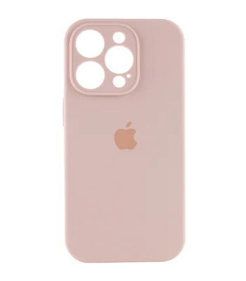 Чохол Silicone Case Full Camera Protective (AA) Apple iPhone 16 Pro Max (6.9") Рожевий / Pink Sand