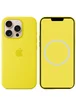 Чехол Silicone case (AAA) full with Magsafe and Animation для Apple iPhone 16 Pro Max (6.9") Star Fruit