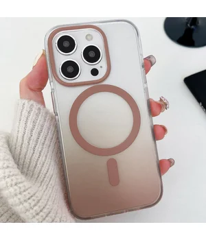 Чохол TPU+PC Phantom with MagSafe для Apple iPhone 16 Pro Max (6.9") Golden